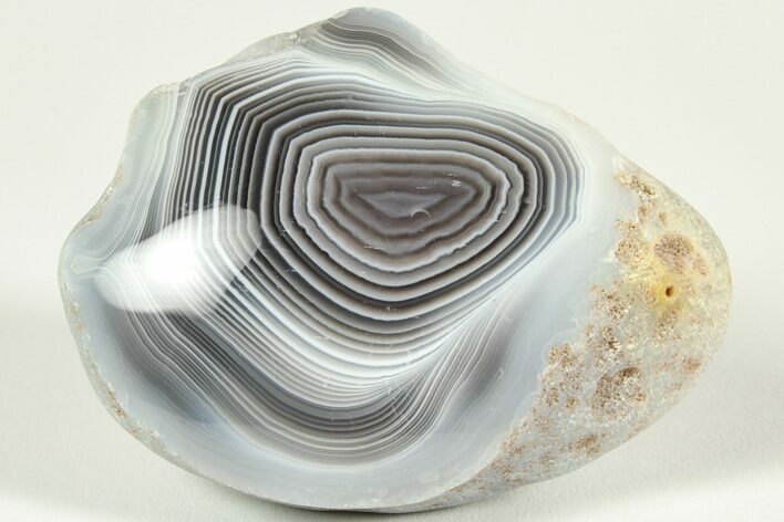 Polished, Banded Botswana Agate #206680